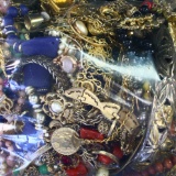 Lot of 15.9 lbs of estate fashion jewelry