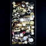 Lot of 57 estate watches