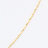 Estate 14K yellow gold link chain