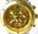 Estate Invicta man’s stainless steel wristwatch