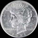 1921 U.S. peace dollar