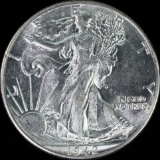 1942 U.S. walking Liberty half dollar