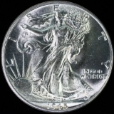 1945 U.S. walking Liberty half dollar