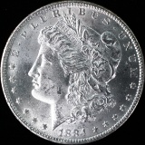 1884-O U.S. Morgan silver dollar