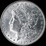 1897 U.S. Morgan silver dollar