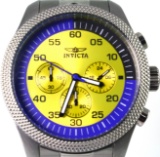 Estate Invicta man’s stainless steel wristwatch