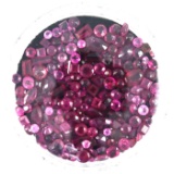 Unmounted natural rubies