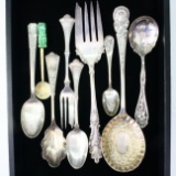 Lot of better antique & vintage silver-plated flatware