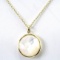 Authentic estate Ippolita 18K yellow gold mother-of-pearl pendant