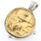 Estate Konstantino sterling silver & bronze pendant