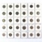 Continuous run of 30 proof U.S. Washington quarters from 1968-S to 1997-S