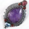 Estate Relios by Carolyn Pollack sterling silver enhancer pendant