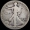 1916-D obverse U.S. walking Liberty half dollar