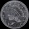 1863 U.S. off-metal patriotic Civil War token