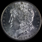 1887-S U.S. Morgan silver dollar
