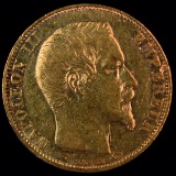 1856-A France gold 20 franc