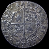 Struck replica 1643-P,T Bolivia 90% silver 8 real suitable for jewelry