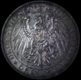 1911-A Prussia [German States] silver commemorative 3 mark