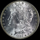 1884 U.S. Morgan silver dollar