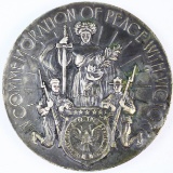 Large 1919 WWI Commemoration of Peace with Victory medal