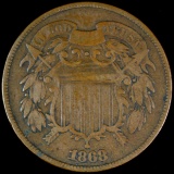 1868 U.S. 2-cent piece