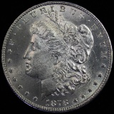 1878 7-over-8 tail feathers U.S. Morgan silver dollar