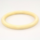 Vintage genuine ivory bangle bracelet