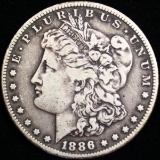 1886-S U.S. Morgan silver dollar