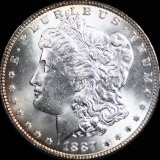 1887 U.S. Morgan silver dollar