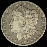1902 U.S. Morgan silver dollar