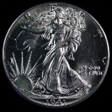 1941 U.S. walking Liberty half dollar