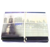 Continuous run of 4 2007-2010 U.S. uncirculated mint sets