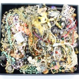 Lot of 10.2 lbs of estate fashion jewelry