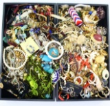 Lot of 12.5 lbs of estate fashion jewelry