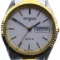 Estate Wittnauer QWR two-tone wristwatch