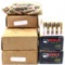 Lot of 490+ rounds of new-in-the-box 7.62mm copper FMJ pistol ammo
