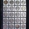 Complete 20-piece roll of uncirculated 1883-O U.S. Morgan silver dollars