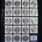 Near-complete 19-piece roll of uncirculated 1886 U.S. Morgan silver dollars