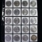 Complete 20-piece roll of uncirculated 1904-O U.S. Morgan silver dollars