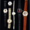 Lot of 6 estate collectable wristwatches