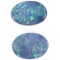 Unmounted opal doublets