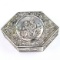 Vintage German .800 silver trinket box