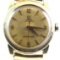 Authentic vintage Omega Seamaster Automatic gold-filled stainless steel wristwatch