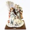 1983 signed G. Armani Capodimonte holy family ceramic figurine