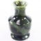 Vintage nephrite jade vase
