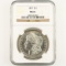 Certified 1879 U.S. Morgan silver dollar