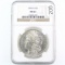 Certified 1890-O U.S. Morgan silver dollar