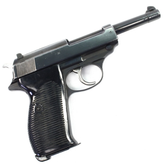 Estate Walther P38 semi-automatic pistol, 9mm cal