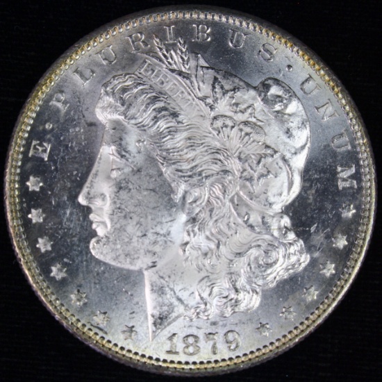 1879-S U.S. Morgan silver dollar