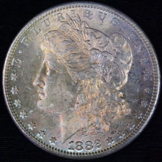 1882-S U.S. Morgan silver dollar